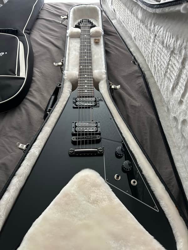Gibson Flying V B-2 2019 - Satin Ebony image 1