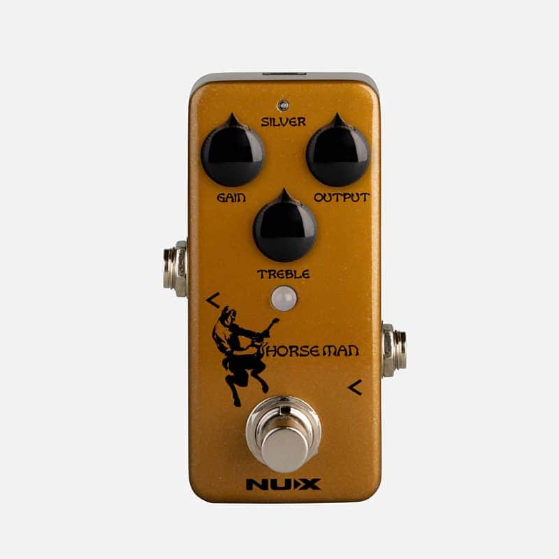 NUX Horseman Overdrive Pedal 2018 golden brown image 1