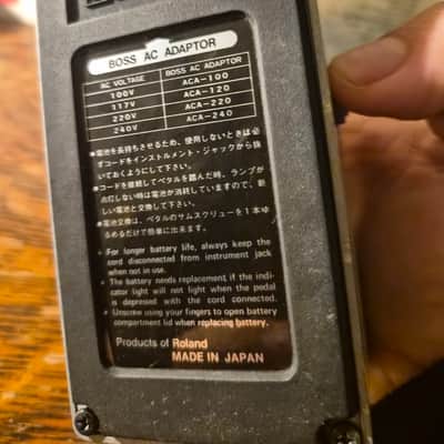 Boss GE-7 Equalizer (Black Label) 1981 - 1992 - Grey image 6