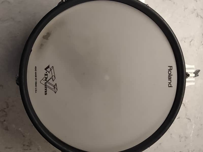 Roland PD-120 V-Pad 12" Dual Trigger Mesh Drum Pad 2010s - White image 1