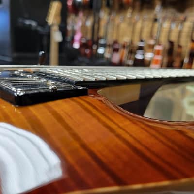 DBZ Diamond Guitars Bolero Flame Top 2010's - Amber Cherry Burst image 9