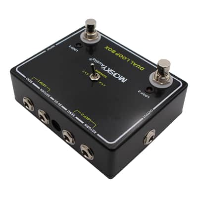Mosky Audio Dual Loop Box Dual Reverse Looper Pedal Two Separate Loops image 3