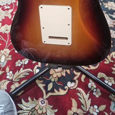 Fender USA Stratocaster HSS standard 2008 - Tobacco Sun Burst image 3