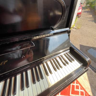 HUGE! RARE  ANTIQUE Bluthner German Upright Grand Piano 1882 Walnut Blüthner image 1