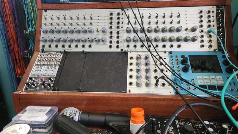 Doepfer A-155 Analog x2 Silver, a-154 x1 silver, a-150-1 vintage black image 1