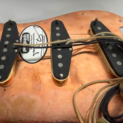 Loaded Fender Strat Pickguard w/ Original '57/'62 Pickups + RS Guitarworks Vintage Harness image 5