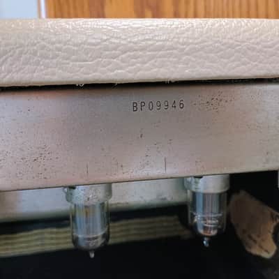 1964 Fender Bassman 6G6-B/C Blonde amp head image 18