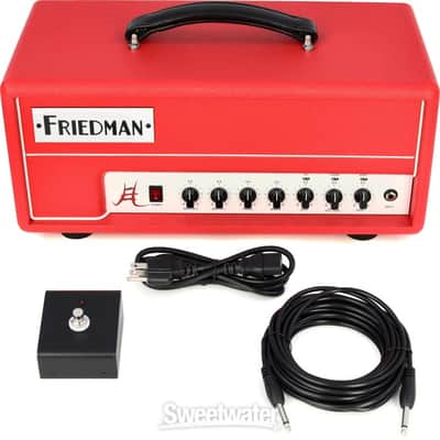 Friedman JEL-20 Jake E. Lee 20-watt Tube Head - Red Bronco Tolex (JEL-20d4) image 3