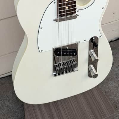 REVEREND EASTSIDER T PETE ANDERSON SIGNATURE ELECTRIC GUITAR SATIN TRANS WHITE - 2022 image 4