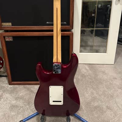 Fender Stratocaster 40th Anniversary model 1993 - Midnight Wine image 8