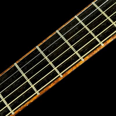 2005 McPherson MG-5.0XP Flamed Walnut Back w Cedar Top and LR Baggs ~ Natural image 7