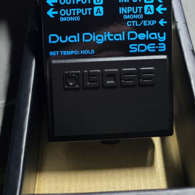 Boss SDE-3 Dual Digital Delay 2024 - Present - Black image 1