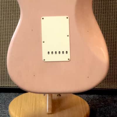 Fender 1962 Fender Stratocaster Custom Shop Journeyman Relic Dirty Shell Pink – Bone Tone Pickups 2022 - shell pink image 8