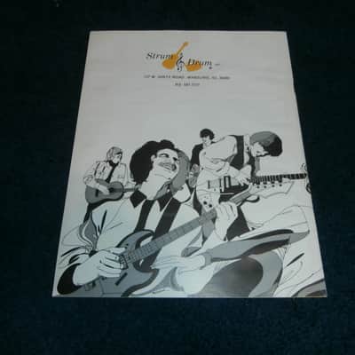 Vintage 1969 Norma Full-Line Catalog! Guitar, Bass, Drum, Accessories! RARE! image 14