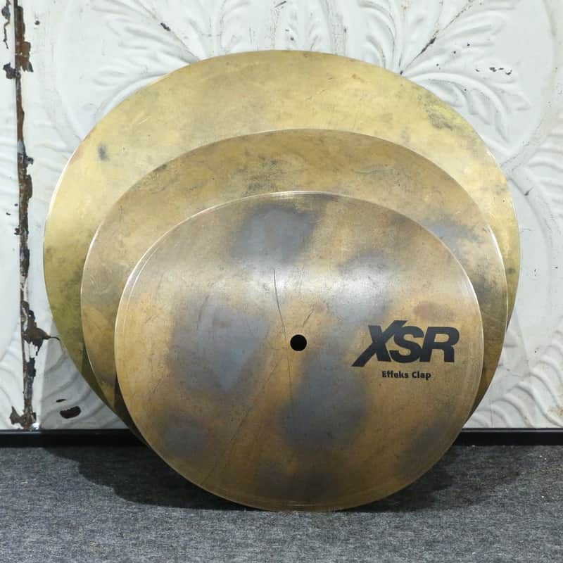 Sabian XSR Effeks Clap Stack Cymbals 11-13-15in image 1