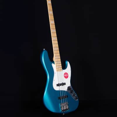 Squier Classic Vibe Active '70s Jazz Bass, Maple FB, Ocean Turquoise image 8