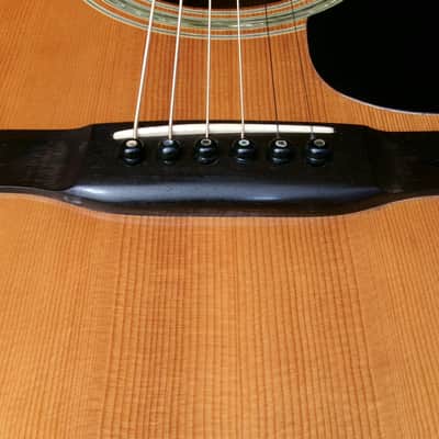 1974 Yairi YW-600 Dreadnought Guitar New Jacaranda Natural+vintage Hard Case image 18