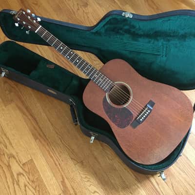 Lefty Vintage C.F. Martin D15 Mahogany Dreadnought Acoustic Guitar Left Solid Woods USA OHSC Polished Finish Relic image 1