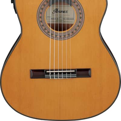 Ibanez GA5TCE3Q-AM GA Classical Guitar 6-String 3/4 Thinline Body - Amber High Gloss image 15