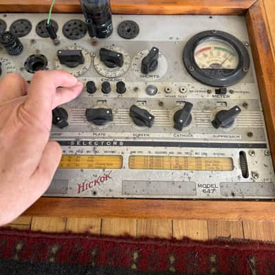 Marconi  6V6 NOS Matched pair tested image 7