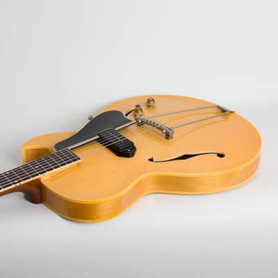 Gibson ES-225TN Thinline Hollow Body Electric Guitar (1957), ser. #U389-18, original brown hard shell case. image 7
