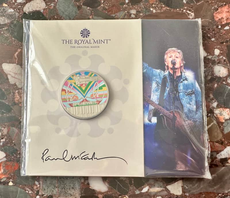 Royal Mint Paul McCartney 2024 image 1