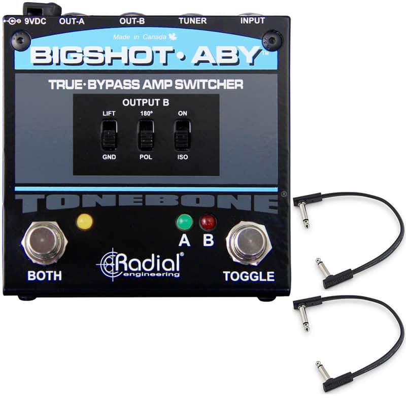 Radial BigShot ABY True Bypass Amp Switcher | Reverb
