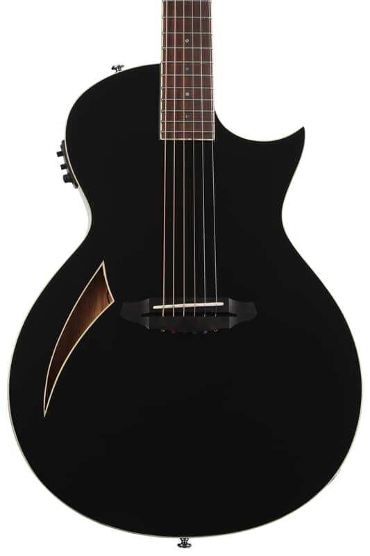 ESP LTD TL-6 Acoustic-electric Guitar - Black image 1