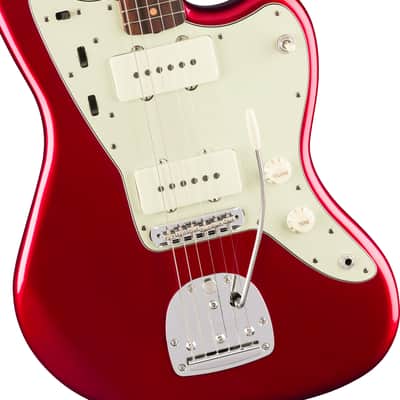 Fender Vintera III Mid '60s Jazzmaster Rosewood FB Candy Apple Red with Bag image 3