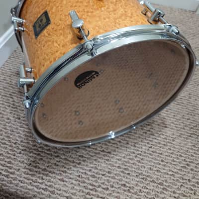 Sonor Delite 14" Maple Tom - Birdseye Amber image 6