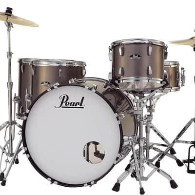 Pearl Roadshow Drum Set 5-Piece Complete Kit with Cymbals and Stands, Bronze Metallic (RS525WFC/C707) image 4