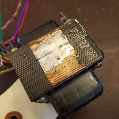 Woodward Schumacher 80-73-0  Vintage Power Transformer Tested 120 / 6.3 V Tube Amp Project 1963 image 3