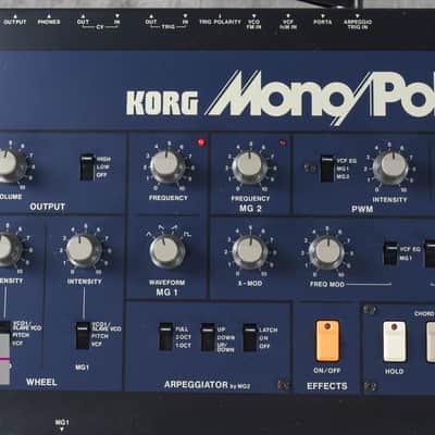 KORG Mono/Poly Vintage Analog Polyphonic Synthesizer Excellent Condition image 8