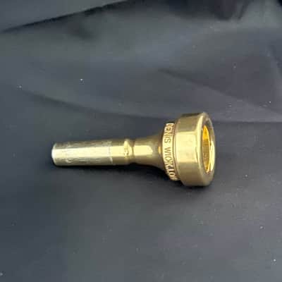 Denis Wick Denis Wick Cornet Mouthpiece, 4 2025 - Gold Plate (24k), Satin Finish image 2