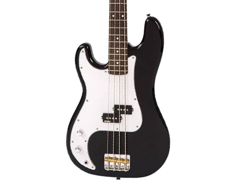 Vintage ReIssued Series V4 Bass Left Handed - Boulevard Black - Open Box image 1