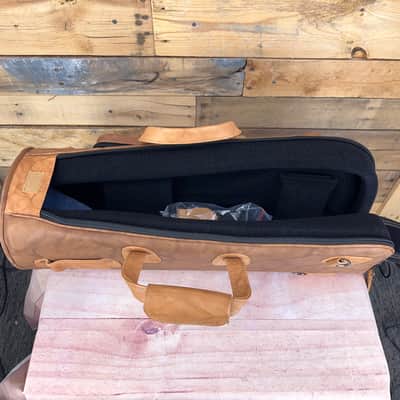 Gard 1-ELN-NT Elite Single Trumpet Gig Bag, Leather image 2