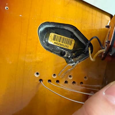2010 Fender Tele Partscaster In Sunburst w/ Gig Bag image 24