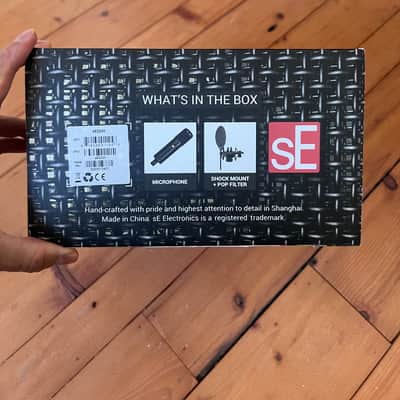 sE Electronics sE2200 Large Diaphragm Cardioid Condenser Microphone 2019 - Present - Black image 7