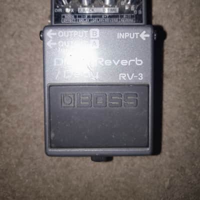 Boss RV-3 Digital Reverb/Delay (Pink or Dark Gray Label) 1994 - 2002 - Grey image 1