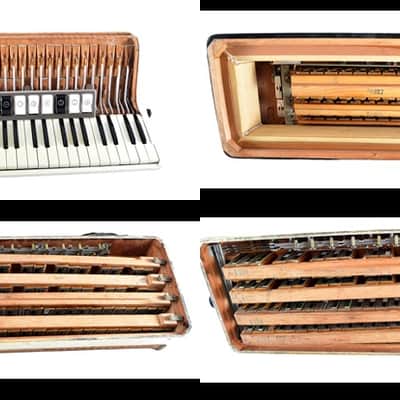 Immagine Rare Old/ Vintage German Made Top Quality Piano LMMM Accordion Hohner Contessa IV M - 120 bass, 12 switches + Hard Case&Straps-Youtube VIDEO - 20