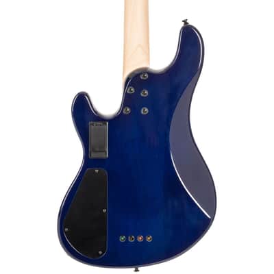Cort GBFUSION4BB GB Series Fusion Bass Guitar. Blue Burst image 3