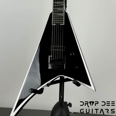 Jackson Pro Plus Series Signature Christian Andreu Rhoads RR24 EVTN6 Electric Guitar w/ Case - Black  with White Bevels image 4