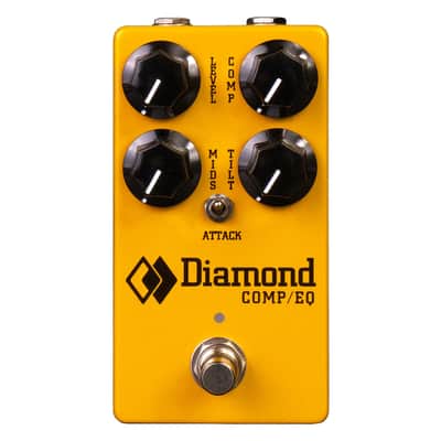 Diamond Comp-EQ Optical Compressor & EQ Pedal image 1