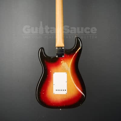Fender Stratocaster Spaghetti Logo Original Vintage 1964 - Sunburst (COD 2070VG) image 12