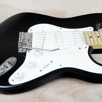 Fender Eric Clapton Artist Series Signature Stratocaster 1996 Black USA w/ OHSC image 6