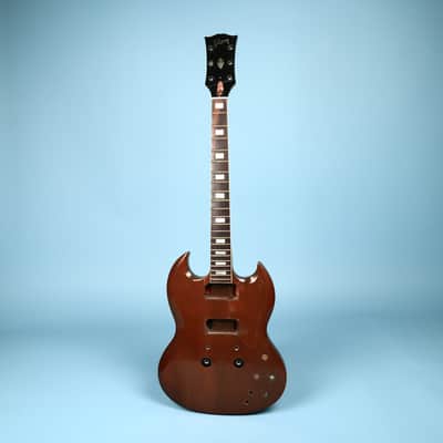 1972 Gibson SG Standard Body & Neck Husk Walnut Brown Vintage Small Pickguard image 2