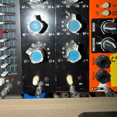 API 553 500 Series 3-Band Parametric Equalizer Module 1970s - Black image 1