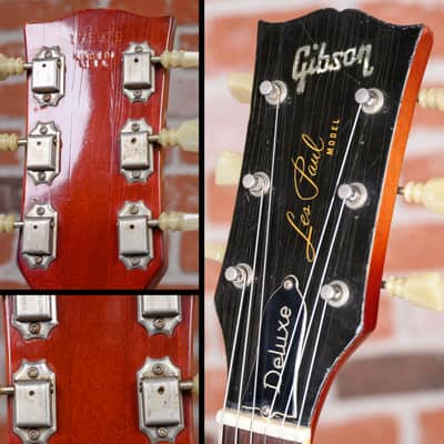 Gibson Les Paul Deluxe Plain Maple Top Sunburst 1973 w/Hard Shell Case (Refret) image 12