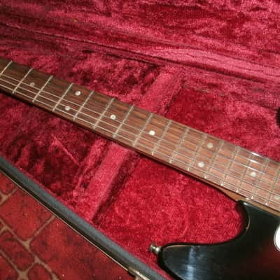 1966 Vox Shadow Sunburst Made in England with case image 3