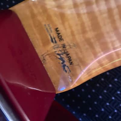 Fender '90s Telecaster Deluxe Foto Flame MIJ 1996 - 3-Color Transparent image 8